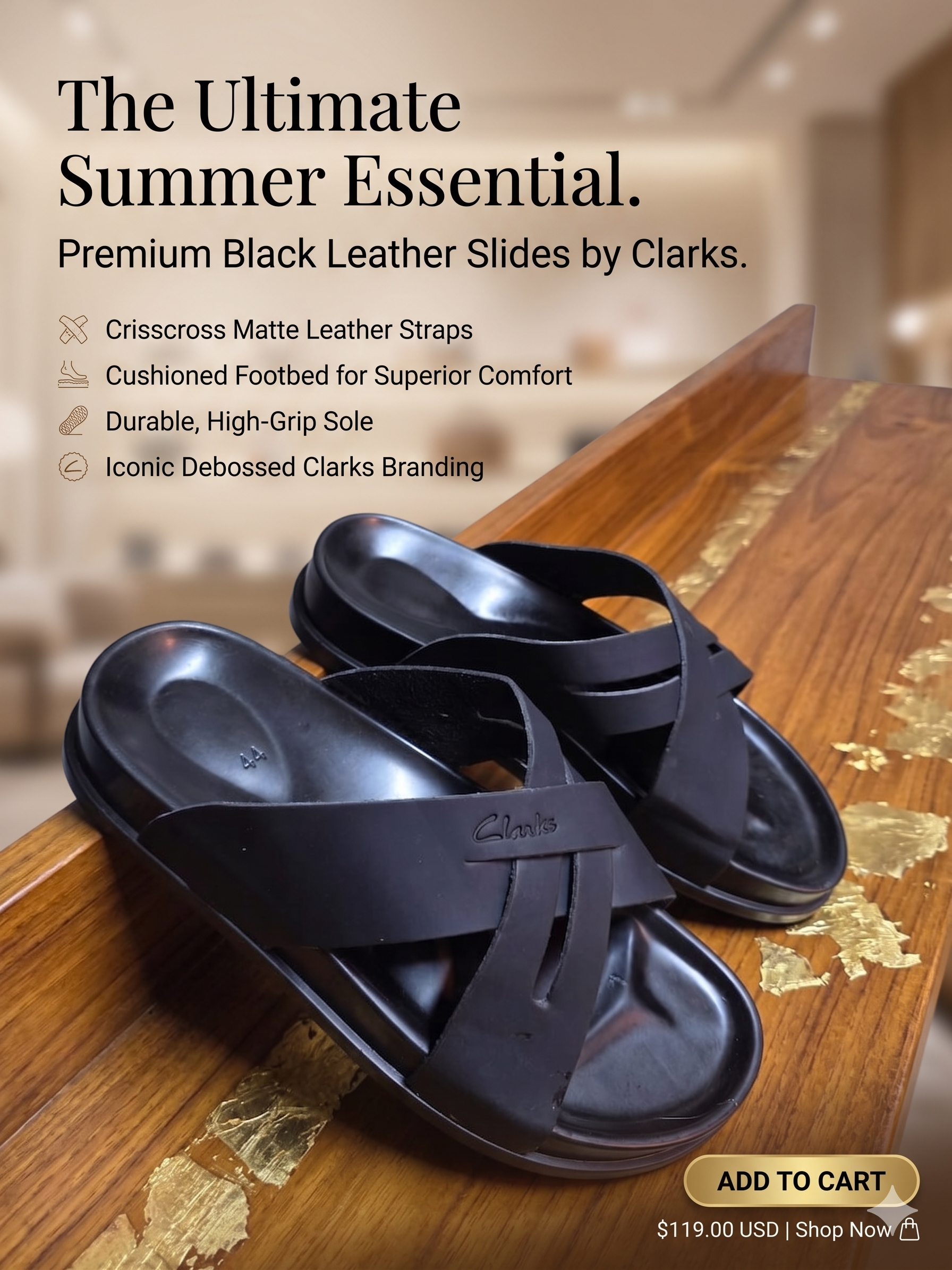 Clarks StreetSoft Luxe Slides - Image 13