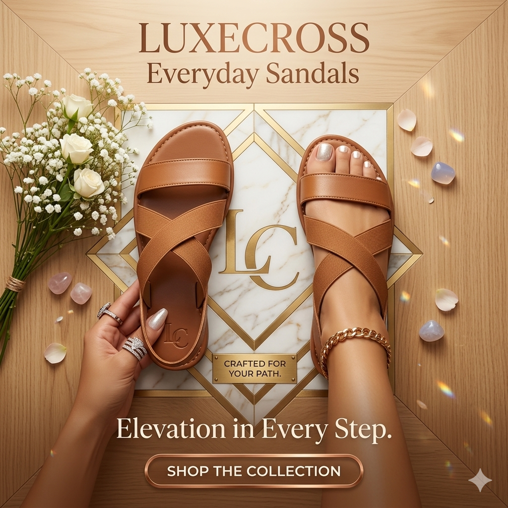 LuxeCross Everyday Sandals - Image 10