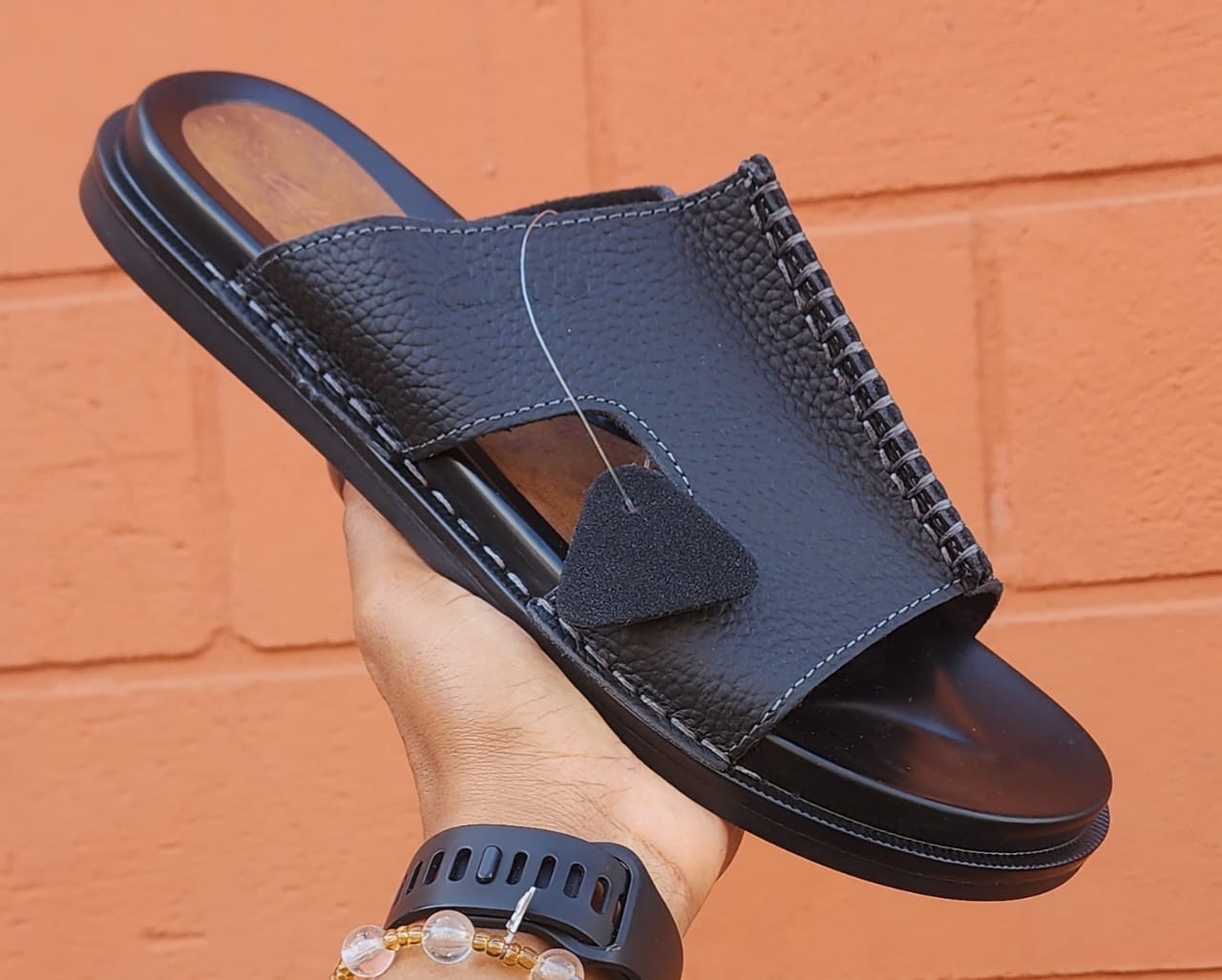 Clarks Executive Leather Slides - Image 12