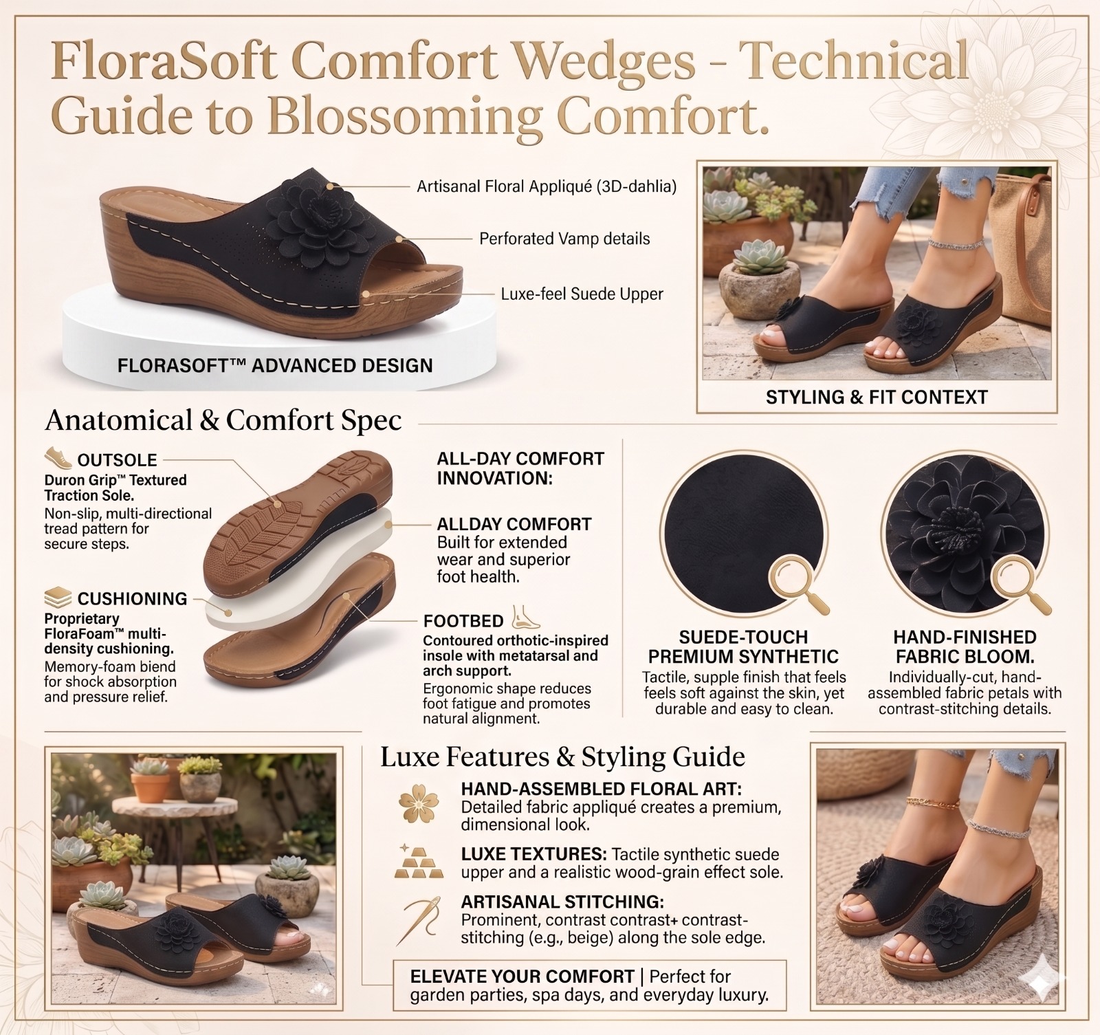 FloraSoft Comfort Wedges - Image 4