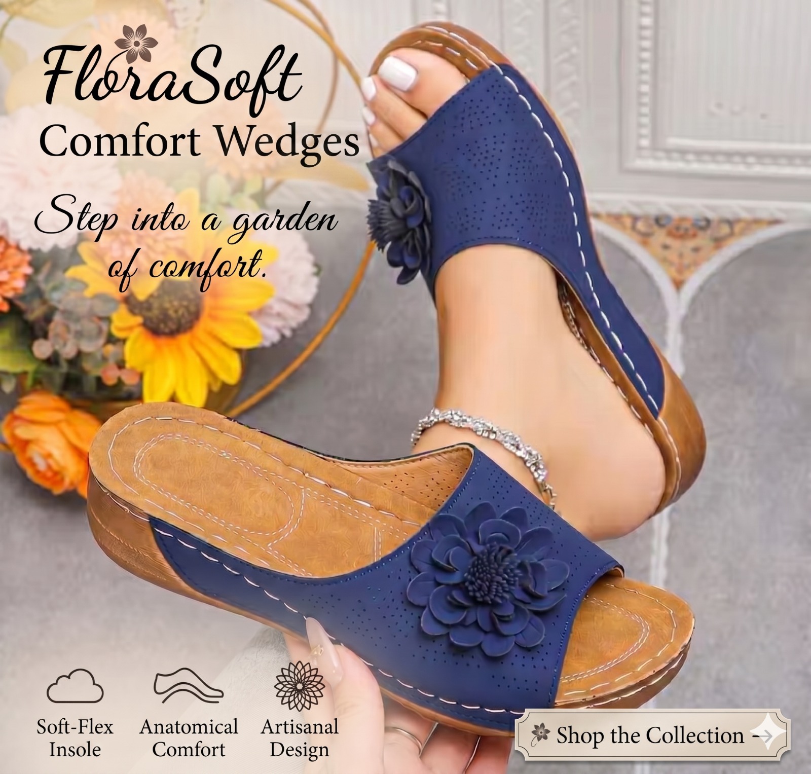 FloraSoft Comfort Wedges - Image 5