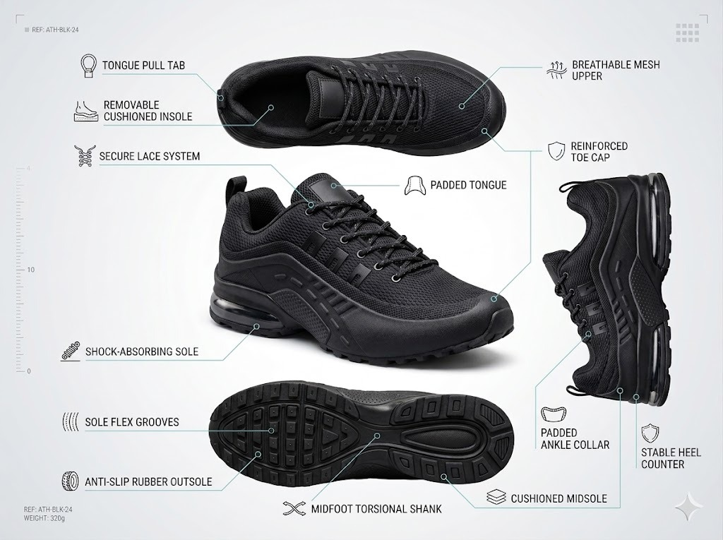 Premium Air-Cushion Style Sneakers - Image 11
