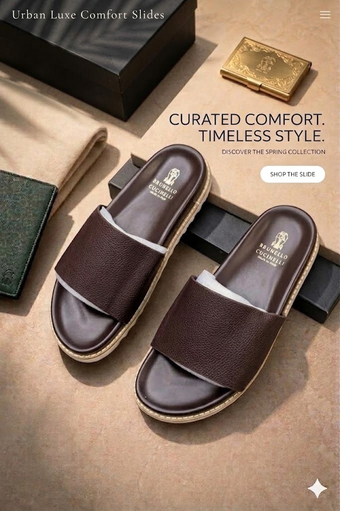 Urban Luxe Comfort Slides - Image 10