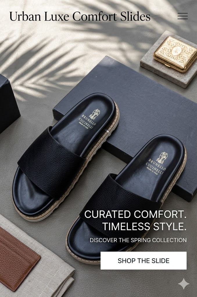 Urban Luxe Comfort Slides - Image 6