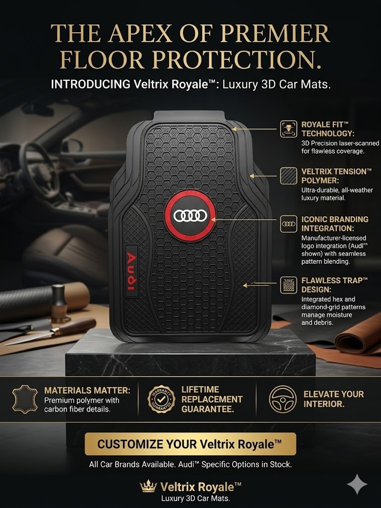 Veltrix Royale™ Luxury 3D Car Mats - Image 23