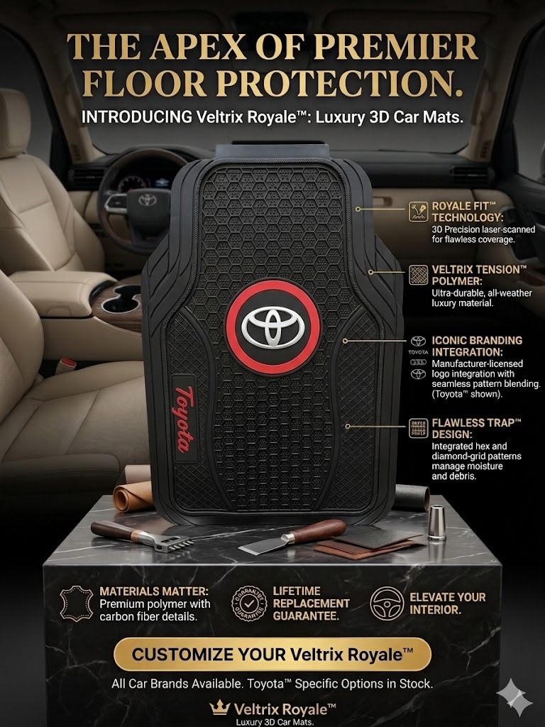 Veltrix Royale™ Luxury 3D Car Mats - Image 4