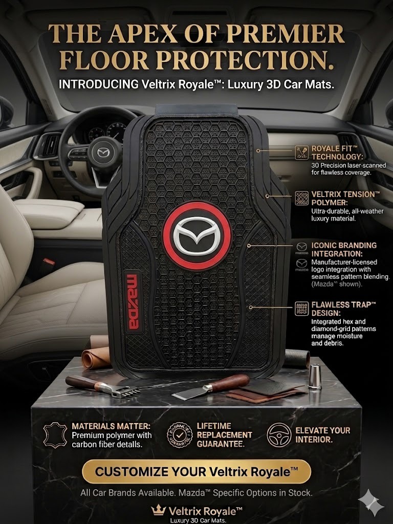 Veltrix Royale™ Luxury 3D Car Mats - Image 3