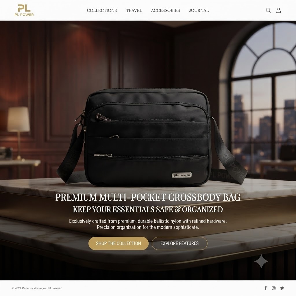 👜 Premium Multi-Pocket Crossbody Bag – Keep Your Essentials Safe & Organized - Image 12