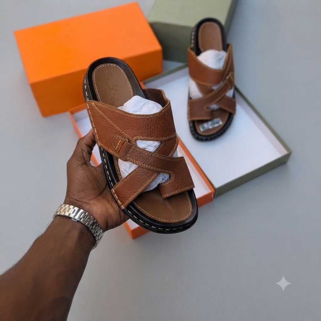 👑 CLERIX™ Premium Leather Comfort Sandals - Image 8