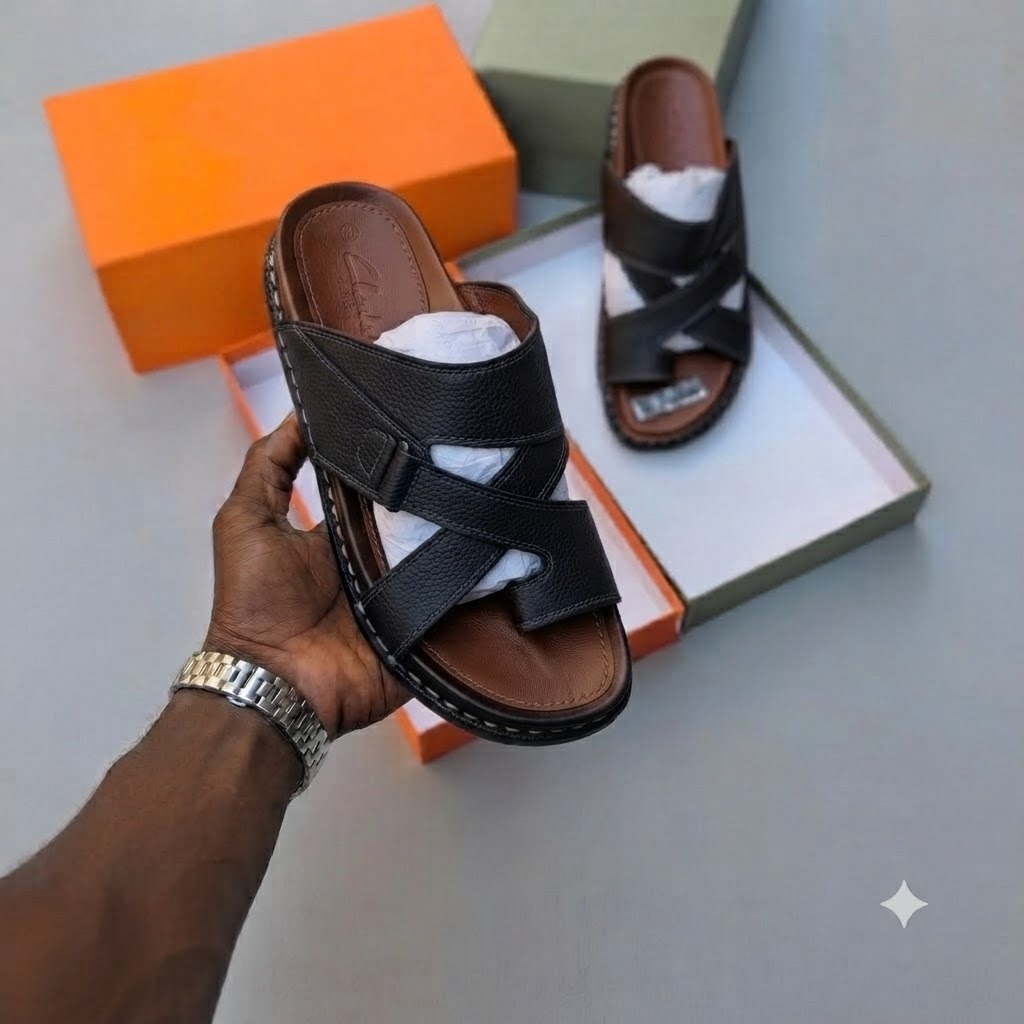 👑 CLERIX™ Premium Leather Comfort Sandals - Image 4