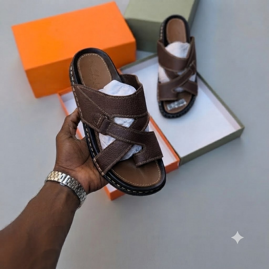 👑 CLERIX™ Premium Leather Comfort Sandals - Image 3