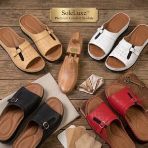 SoleLuxe™ Comfort Sandals ⭐