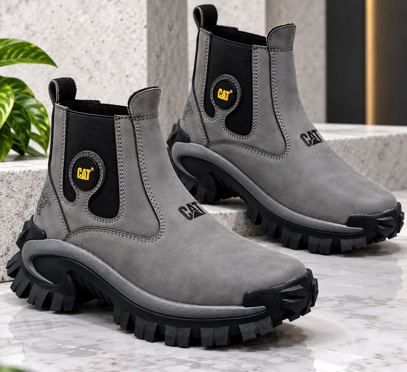 RidgeMonarch™ Titan Trek – Premium Urban Leather Boots - Image 6
