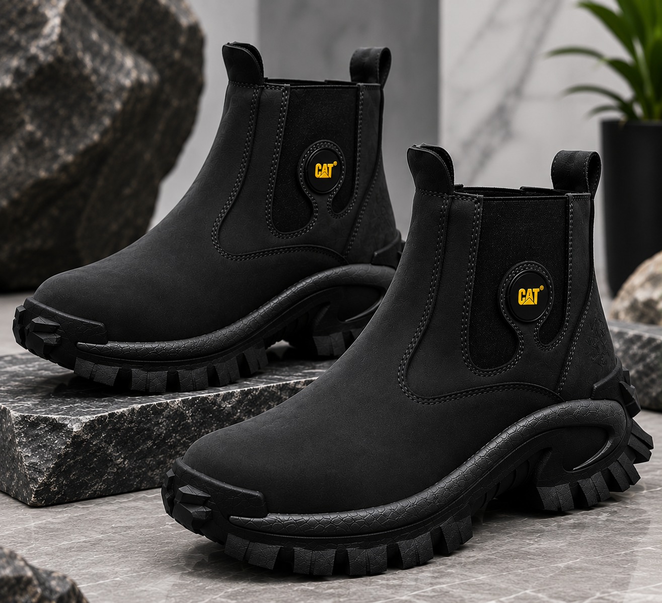 RidgeMonarch™ Titan Trek – Premium Urban Leather Boots - Image 4
