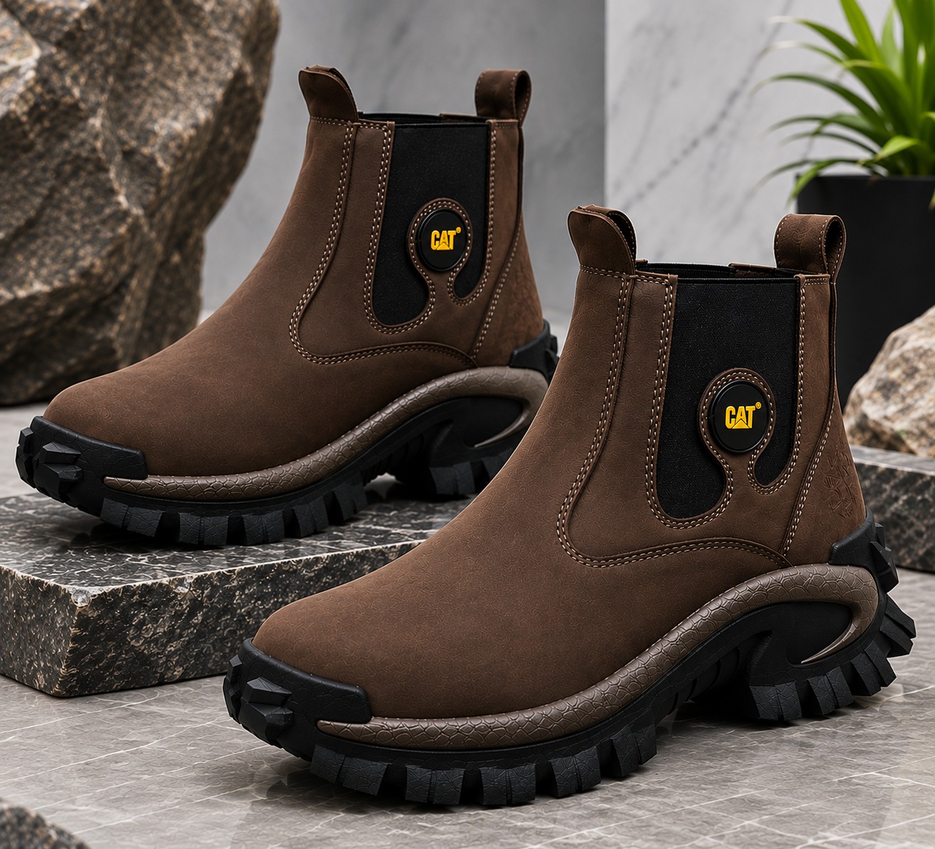 RidgeMonarch™ Titan Trek – Premium Urban Leather Boots - Image 3
