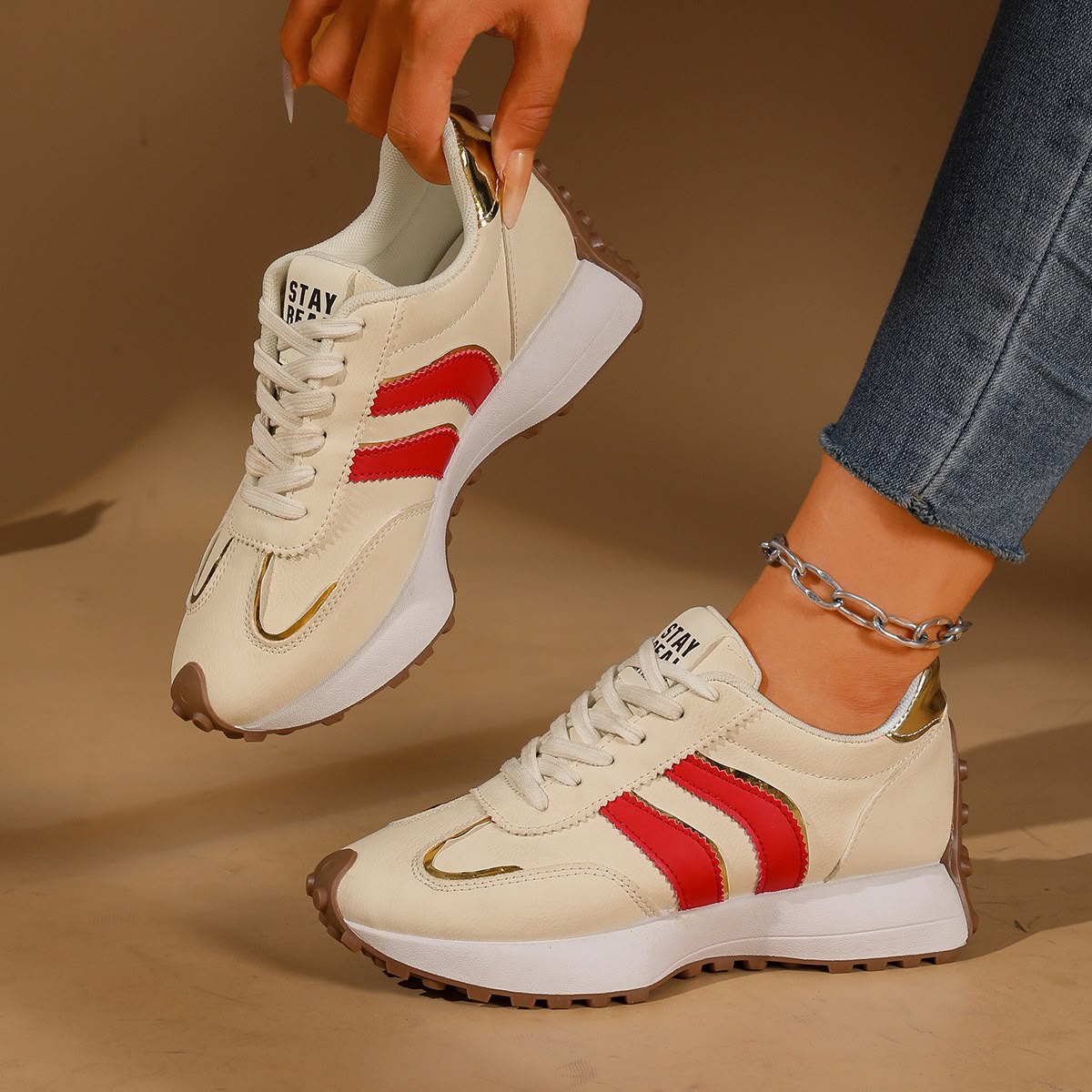 LuxeStride™ Premium Fashion Sneakers - Image 9